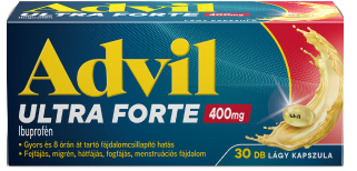 Advil Ultra Forte 400 mg lágy kapszula